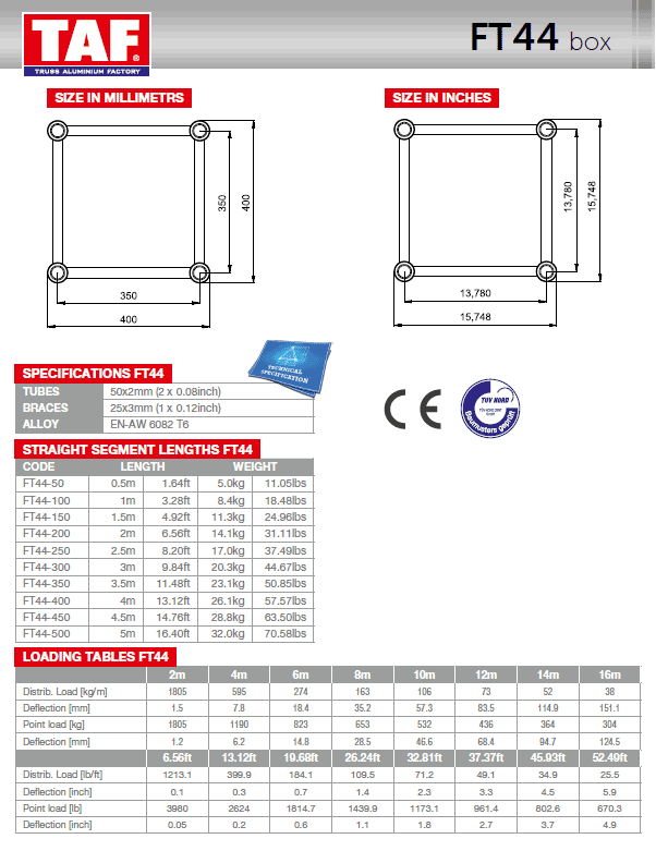 FT44 Technical Specification