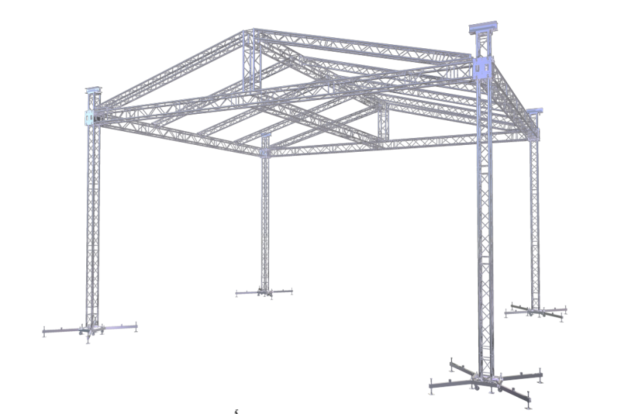 ROOF-2  strecha pre pódium 8x6m (TAF)