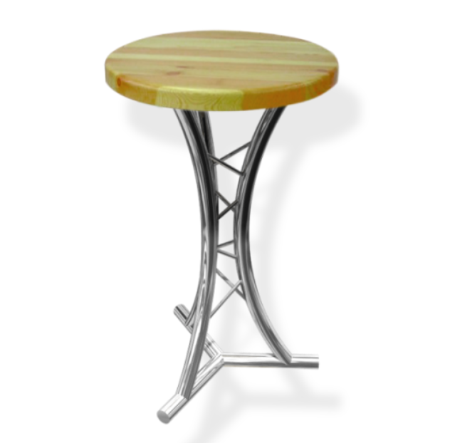 9101 Club style bent table